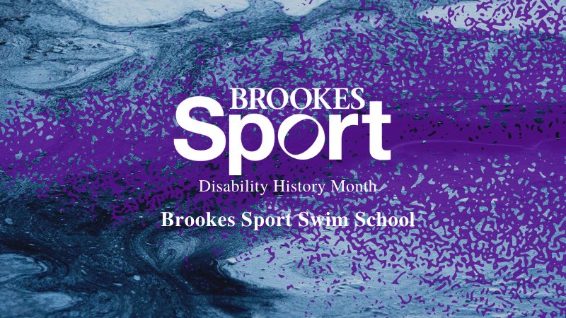Oxford Brookes Sport (@brookessport) on Twitter photo Today we hear from our Swim School Manager about teaching swimming to disabled individuals and the work we do with <a href="/LevelWaterSwim/">Level Water</a>!
“All pupils deserve the opportunity to learn to swim...”
🏊♀️🏊
brookes.ac.uk/brookes-sport/…
#BrookesSportDisabilityHistoryMonth #UKDHM #swimming Today we hear from our Swim School Manager about teaching swimming to disabled individuals and the work we do with <a href="/LevelWaterSwim/">Level Water</a>!
“All pupils deserve the opportunity to learn to swim...”
🏊♀️🏊
brookes.ac.uk/brookes-sport/…
#BrookesSportDisabilityHistoryMonth #UKDHM #swimming