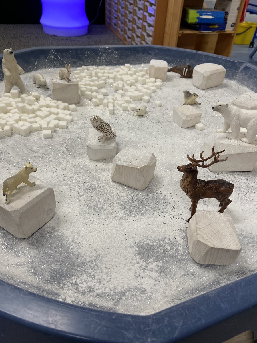 stockbridge_ps's tweet photo. Thank you Friends of Stockbridge for our small world polar animals. Today P1 constructed igloos and wrote their own books about polar animals and the Arctic! #infantdepartment #childledlearning #explorativeplay #earlywriting https://t.co/FmGZ52Z2JI