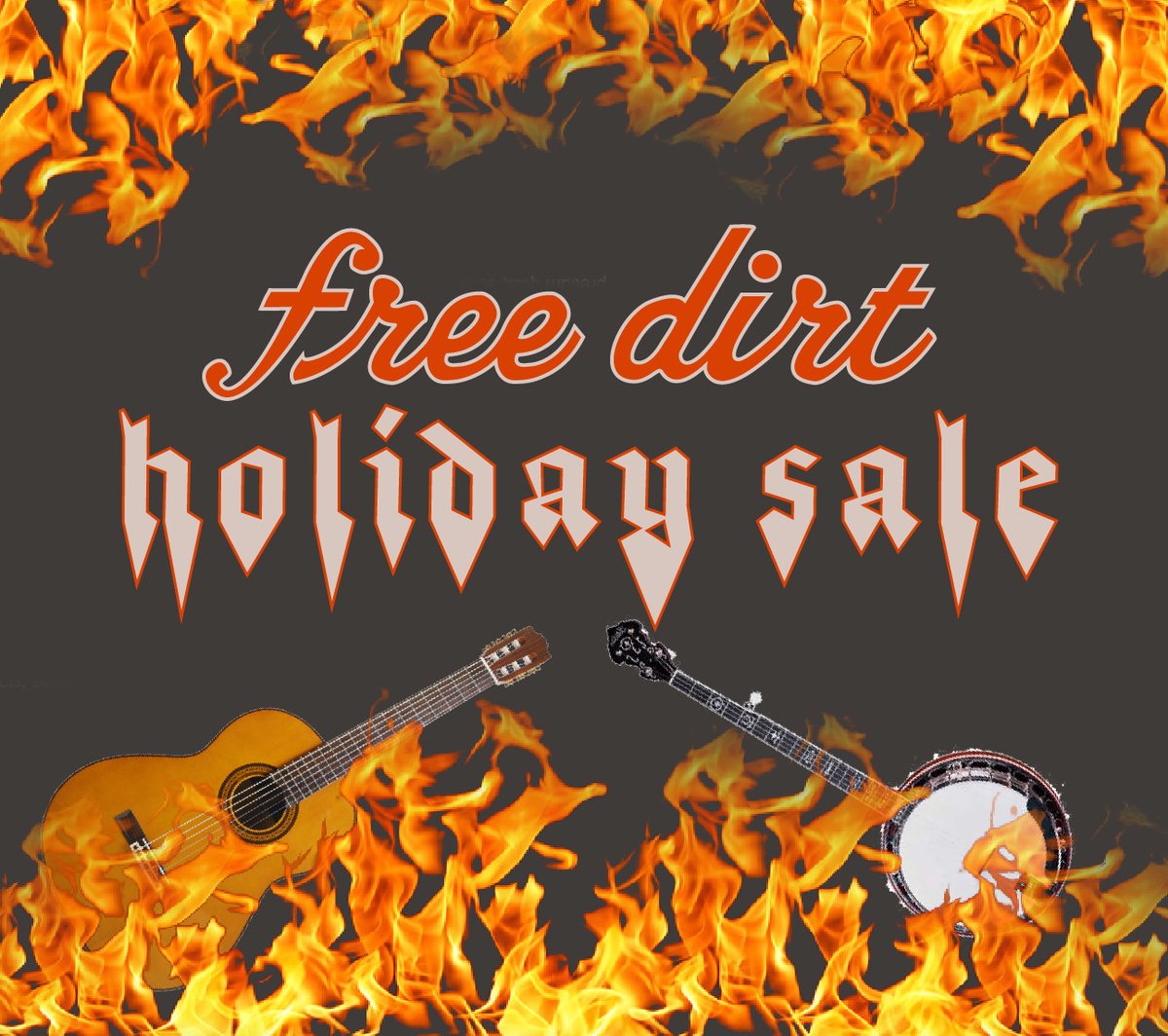 freedirtrecords's tweet photo. THANK YOU for supporting us through one heck of a year! 

Now take 30% off our catalog from today through December 10th with the code MUSICFORALL - https://t.co/PEvJF2QAft https://t.co/BU44xTjk5l