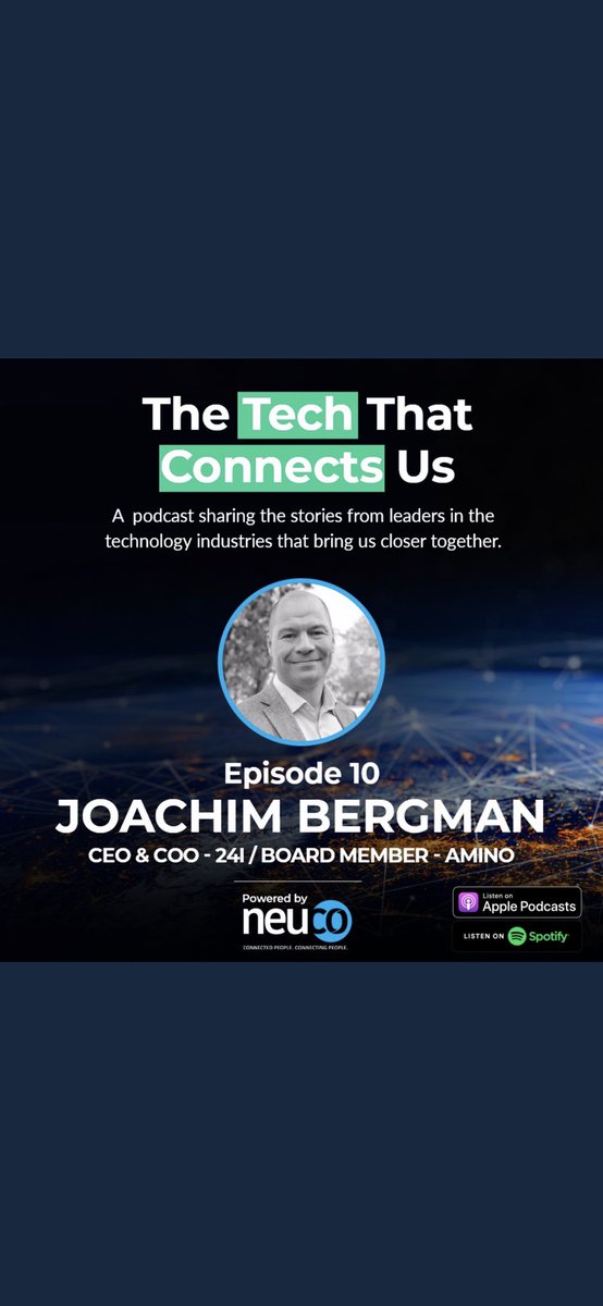 neuco (@neucogroup) on Twitter photo Check out <a href="/neucogroup/">neuco</a> podcast this week with <a href="/24i_Media/">24i</a> <a href="/JoachimBergman/">Joachim Bergman</a> and <a href="/willneuco/">Will Trenchard</a> on discussing #thetechthatconnectsus #streaming #video #smartTVs #STB #mobilesdevices #TVEverywhere #OTT... 📺
neuco-group.com/podcast/episod…
Thanks for listening: #neuco Check out <a href="/neucogroup/">neuco</a> podcast this week with <a href="/24i_Media/">24i</a> <a href="/JoachimBergman/">Joachim Bergman</a> and <a href="/willneuco/">Will Trenchard</a> on discussing #thetechthatconnectsus #streaming #video #smartTVs #STB #mobilesdevices #TVEverywhere #OTT... 📺
neuco-group.com/podcast/episod…
Thanks for listening: #neuco