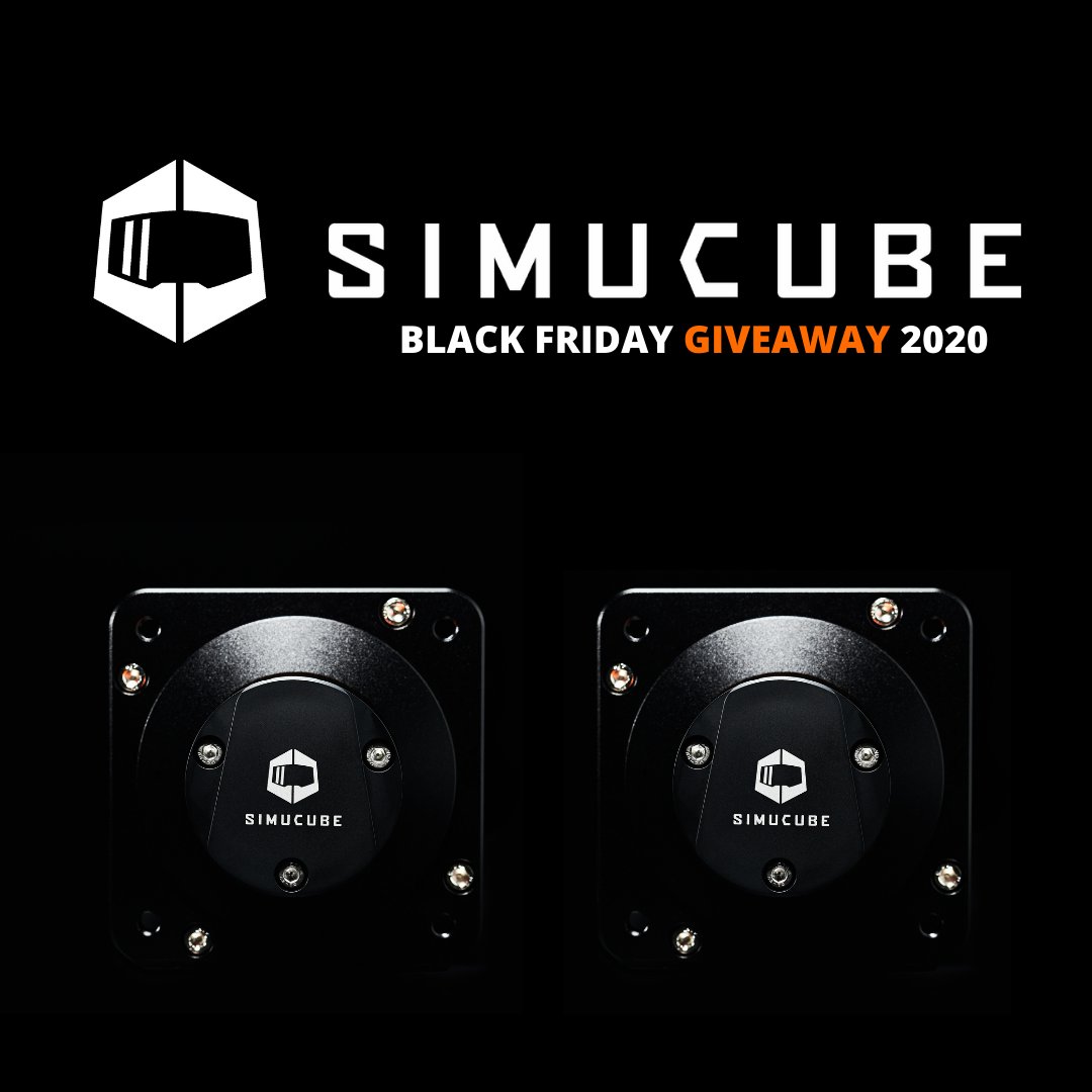 Are you ready to race? Simucube's Black Friday giveaways are launching on Simucube’s Facebook and Instagram accounts on Friday, November 27. Follow the channels and you won't miss anything. 

instagram.com/simucube/
facebook.com/simucube

#simucube #blackfriday #simracing