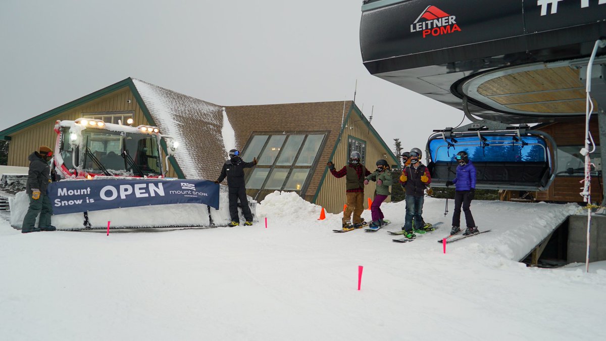 mountsnow's tweet photo. We are open!
This season more than ever we are committed to safety. Please visit our website for safety procedures and what you need to know before you visit: https://t.co/yjKzXwl2GE
#WeLoveSnow #BoydStrong https://t.co/JLasaviljg