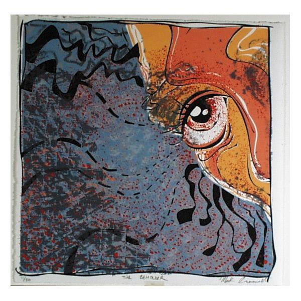 #ArtCollection #picoftheday The Beholder
Artist: #MarkCromwell
Date: 1989
Dimensions: Overall: 11 x 11 in. (27.9 x 27.9 cm)
Medium: Ink
Credit Line: From the University of Lethbridge Art Collection; gift of the University of Calgary, 1989.