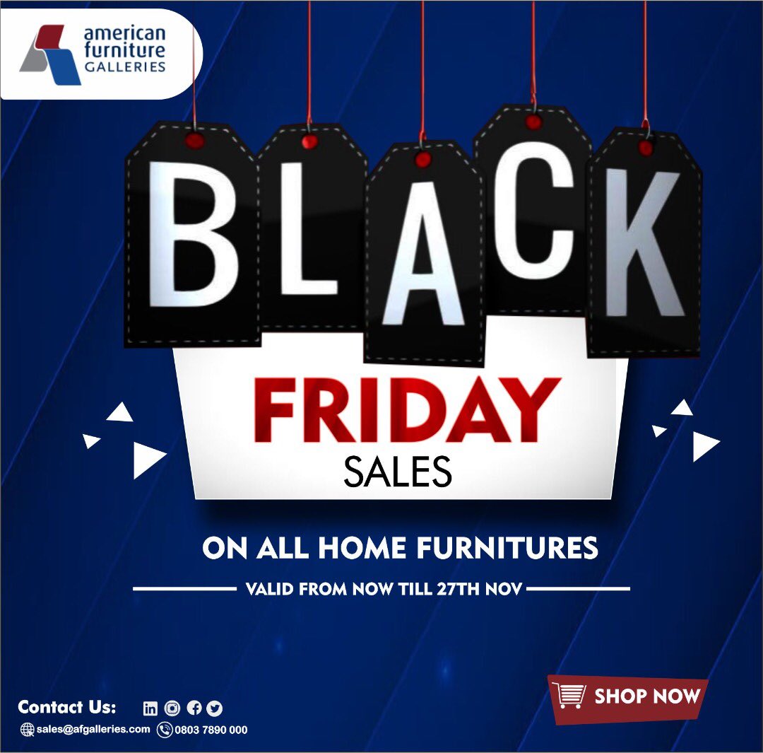 it's that time again!!!

Another chance for you to change your home furniture to brand new premium piece.
#Blackfriday like you've never seen before.
Starts  now till the 27th of November.

Hurry and get shopping👍🏽

#blackfridaysales
#discountpromo
#promoseason
#furnituredeal