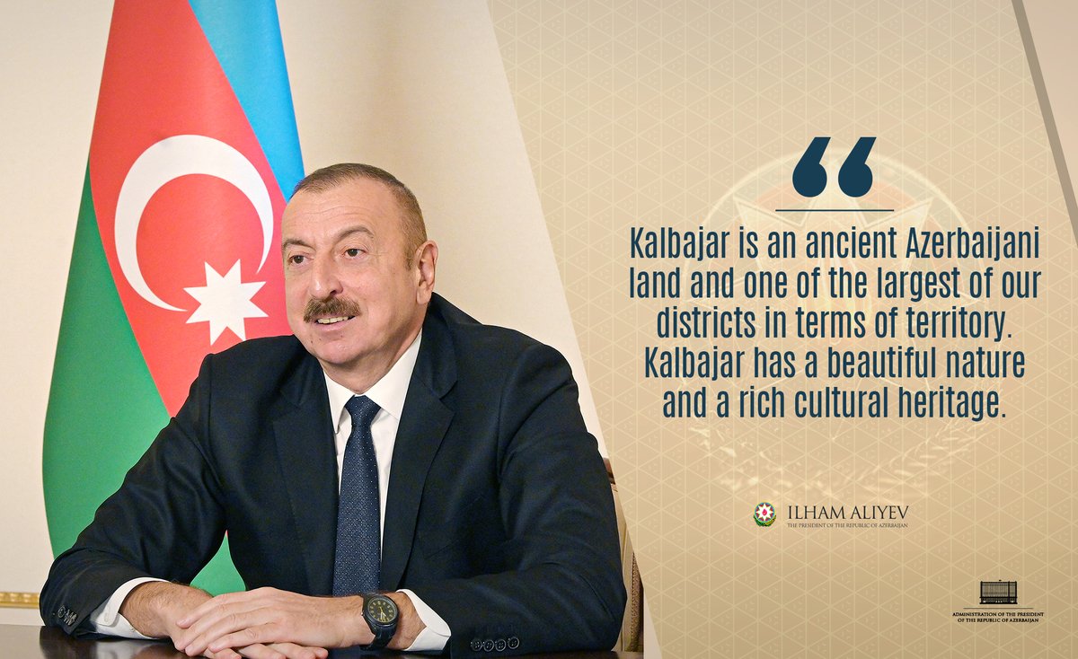 Ilham Aliyev (@presidentaz) on Twitter photo 