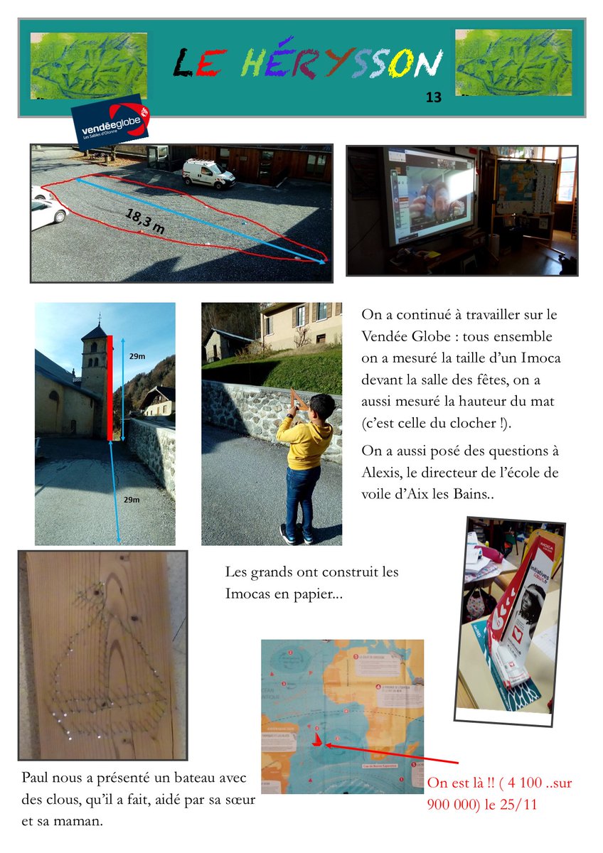 Le Hérysson n°13, encore sur le Vendée Globe #VDG2020 <a href="/initiativecoeur/">Initiatives Cœur</a>  ...