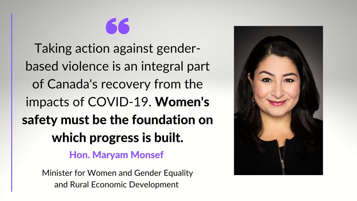 Maryam Monsef On Twitter Gender Based Violence Has Devastating Impacts On Individuals And Communities Today On The Internationaldayfortheeliminationofviolenceagainstwomen The Beginning Of The 16days Of Activism Against Gbv We Recommit