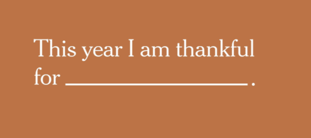 So much to be thankful for this year and always! What are you thankful for?