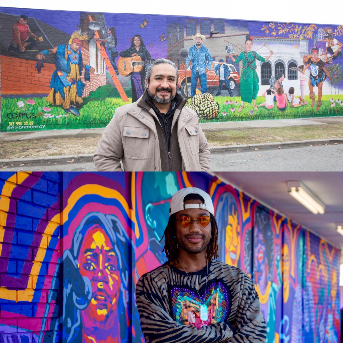 The artists for the Metro Murals really brought out the essence of their communities and #RuleYourDay in their work @thayesnet @pjdeluca @MetroByTMobile