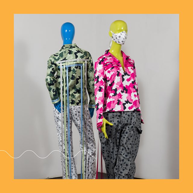 _abtec_'s tweet photo. @Skawennati is included in the @IFWtoronto 2020 runway films! Her collection Calico&amp;Camouflage will be in the runway show TU GH’EH NAH // WATER IS LIFE. Premieres live Nov 26 @ 7PM at https://t.co/3fwhZb4h3H #ifwto2020 #indigenousfashion #ifwto #calicocamouflage https://t.co/GSG02DpURl
