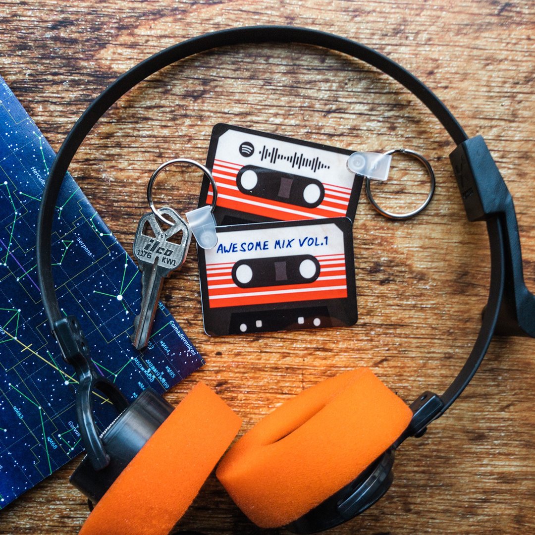 Go retro and share your music taste with this #5995 Unisub key chain. You can code a playlist in the design! See Spotify Codes spotifycodes.com for info!
.
.
.
#unisub #dyesublimation #spotifycodes #sublimation #retro #keychain