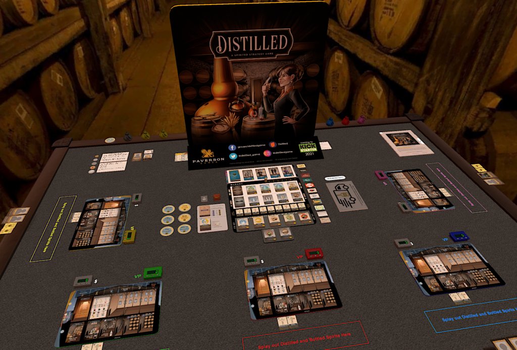 distilled_game's tweet photo. We'll be doing a live #facebook playthrough of #distilledgame on Friday at 7pm central w/ @eevensen, @sethberrier, @docsvanoe, &amp; @andrewwillprof! https://t.co/enS1SJxtdE #letsplay #tabletopsimulator https://t.co/XKHUmiywHy