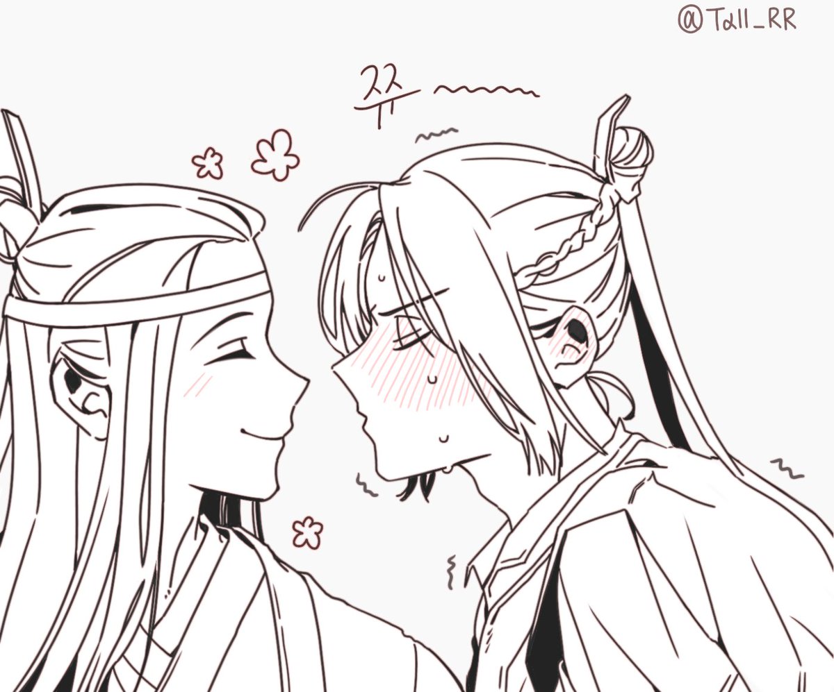 Tall_RR's tweet photo. #魔道祖师 #MDZS #마도조사
희신강징 낙서 

쮸우~💋 https://t.co/jljpuduvr8