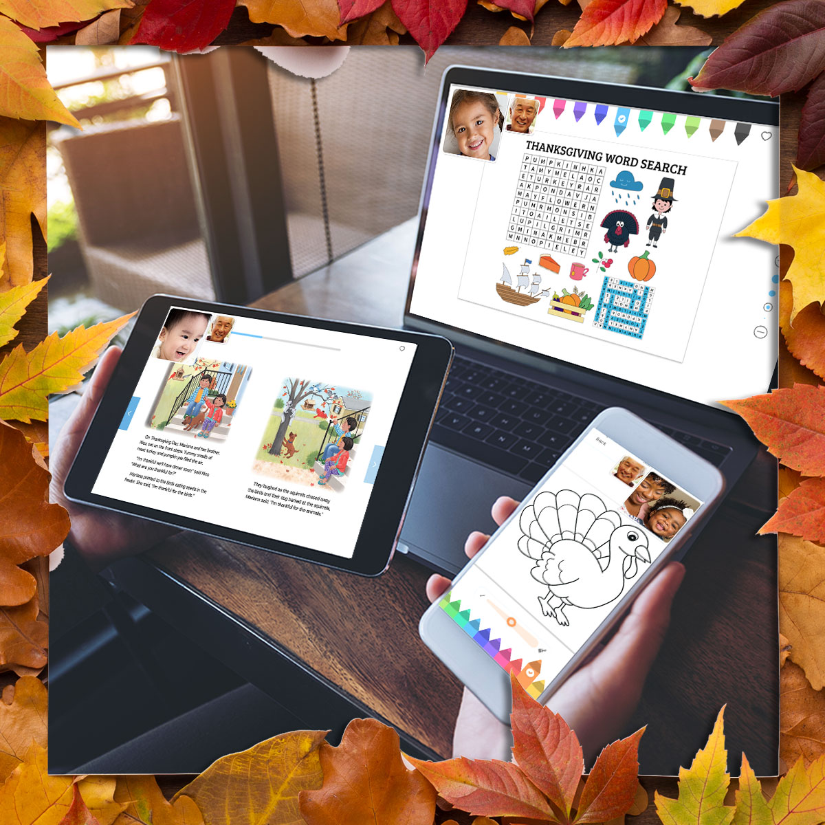caribu's tweet photo. Keeping the kids entertained on #ThanksgivingDay is key to not fall behind with your cooking - right?! 🙋🏽 Schedule Caribu Video-Calls today so tomorrow the kids may spend quality time with loved ones while giving you uninterrupted time to get your cooking on! ✨👩🏽🍳🥘 #CaribuBreak https://t.co/AO7EvaYYtO