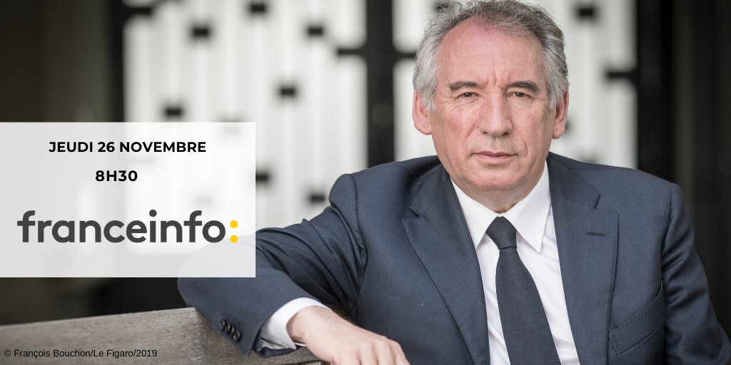 📺📻 Retrouvez François <a href="/bayrou/">François Bayrou</a> demain matin à 8h30 sur <a href="/franceinfo/">franceinfo</a>.

Le direct ▶️ francetvinfo.fr/en-direct/tv.h…

#8h30franceinfo