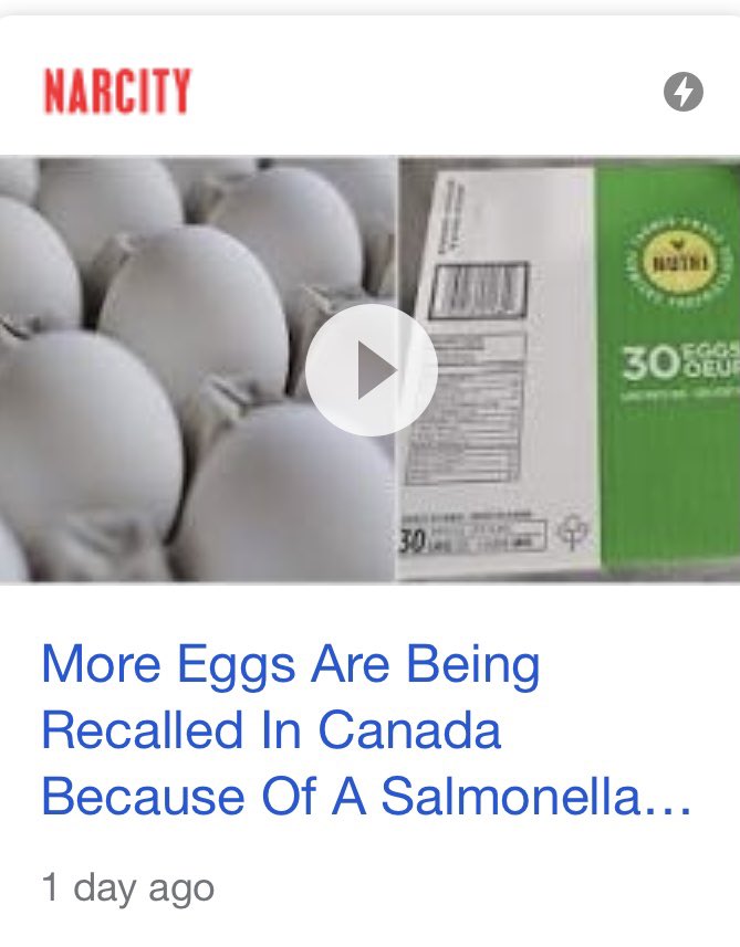 ora_bar's tweet photo. Multiple egg products were recalled in #Canada in the past days for risk of #Salmonella. If we don’t address it at the source (eating habits), history will just repeat itself. #zoonoticdisease #covid #swineflu #cujour325 https://t.co/MYBPCgJPYC