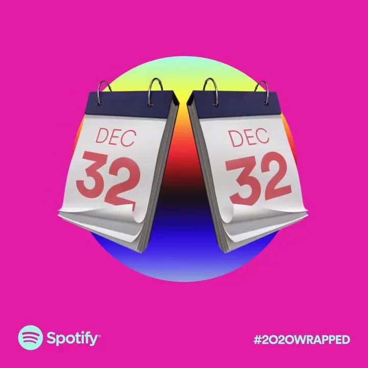 To the creators of the 46 "Is it 2021 yet" playlists, thank you for looking out.
#2020Wrapped is coming soon. https://t.co/B6vG8jG5cx