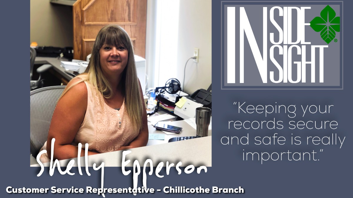 FCSFinancial's tweet image. Shelly Epperson shares her #insideinsight.  “Keeping your #records secure and safe is really important. If you haven’t already set up a pass phrase to use when accessing account information digitally or over the phone, you should reach out to someone in the office to do so.”