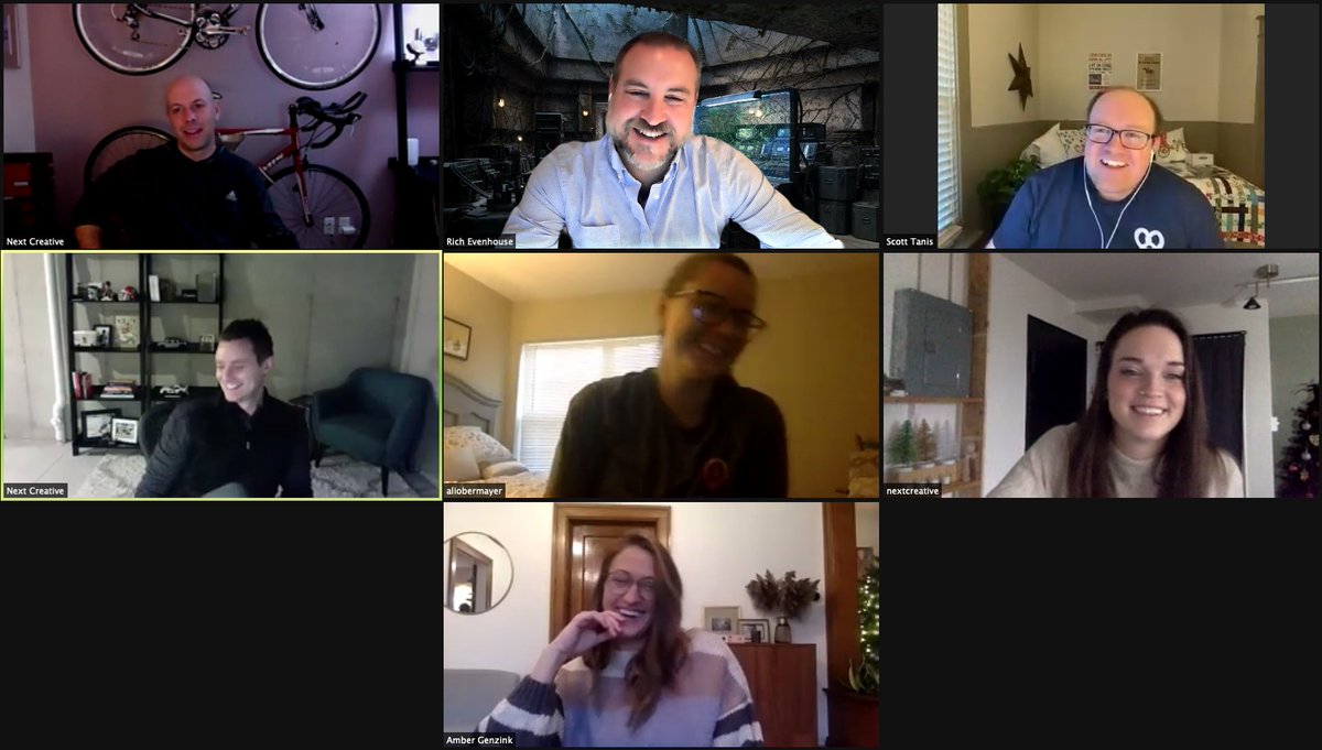 richiebravo's tweet image. Had a fun, lively discussion in our pre-Thanksgiving huddle this morning. I'm really thankful for our @WelcomeToNext #team, their great attitude and hard work during this year. Looking forward to awesome things in 2021. It's right around the corner.