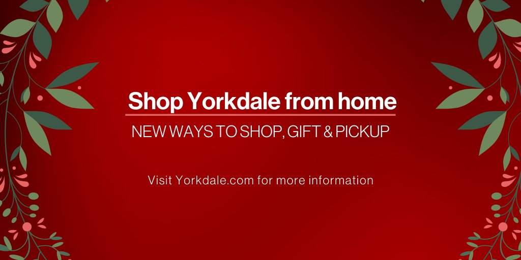 To help make your holiday moments possible this year, here are new ways to shop Yorkdale from the comfort of your home. Visit Yorkdale.com for a real-time list of retailers now offering storefront and curbside pickup. Have questions? Text us at 647-749-7467