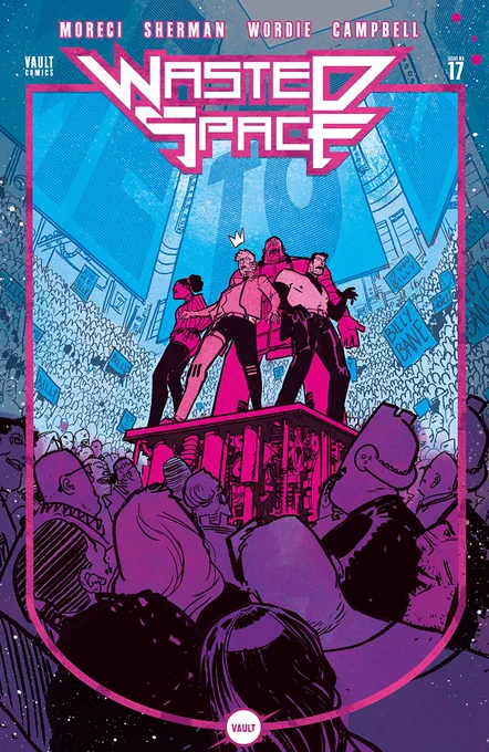 WASTED SPACE #17 is out today! 

And with it we turn back to your regularly scheduled adventures with these space weirdos <3 