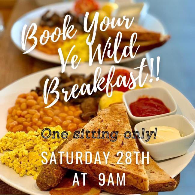 VeWildCafe1's tweet photo. Next Breakfast morning this Saturday 28th at 9am. Booking required!! £9.95 (drinks excluded)
info@vewildcafe.co.uk / 02920626424

#veganfood #cardiffeats #cardiffvegans #whitchurch https://t.co/vxlv6aybkC