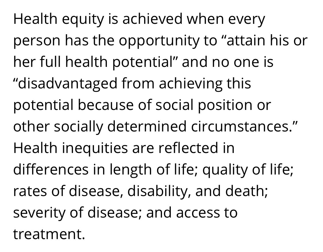 Not to mention that the myopic focus on C19 to the exclusion of all other public health threats, like deteriorating mental health & harm caused to children due to school closures, for example, violates the fundamental PH principle of equity. https://www.cdc.gov/chronicdisease/healthequity/index.htm