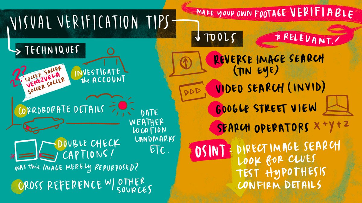 Remember, you're never alone in confronting these chaotic attempts to sow fear, confusion, & mistrust in Black & brown communities. We're also sharing these cool visual notes like this from the conversation, & practical tools &  #DisruptDisinfo strategies:  https://mediajustice.org/news/deepfakes-and-disinformation/