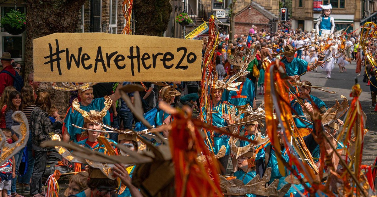 Our #WeAreHere20 film, created with communities nationwide premieres on Friday evening, live on our Facebook page at 7pm and on our YouTube channel. We can't wait to share it with you! youtube.com/user/HmadePara…