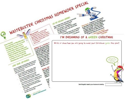 The Christmas Homework Special has landed! Be a holiday hero with these simple ideas for reducing Christmas waste. wastebuster.co.uk/Resources/Teac… @WSrecycles  #recycling #christmas  #greenchristmas #sustainablechristmas #makememoriesnotwaste