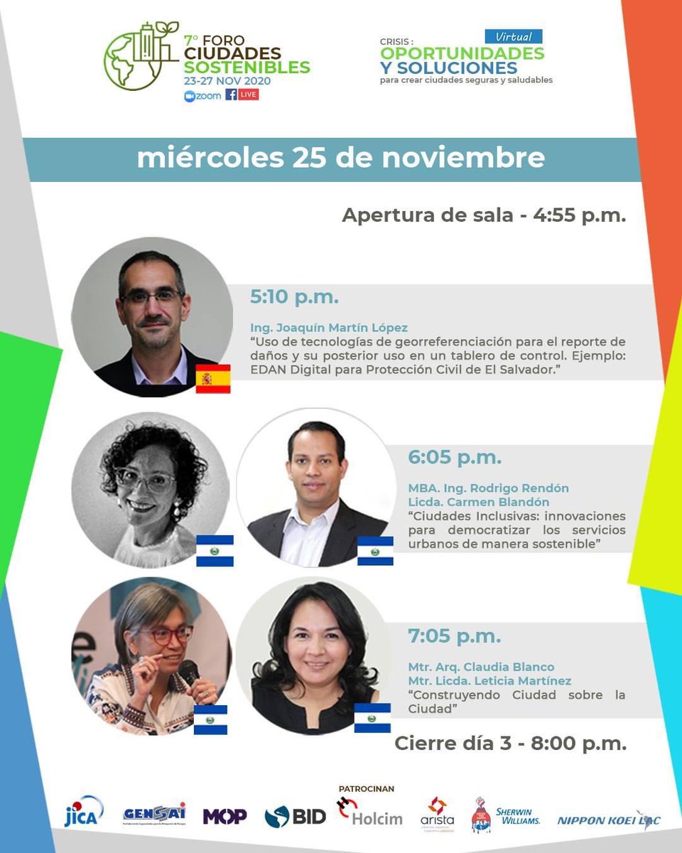 Día 3 seguimos compartiendo experiencias te invitamos a participar