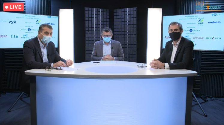 EvenementsARGUS's tweet image. Plateformes décisionnelles : la DSI, organe central de la transformation ? @ericdaguet @LaMut_Generale, @JSennelier @Klesia, @jjfradet @GrasSavoyeWTWFr, @gilleveque @GroupeADP et Greg Adams @AppianFR. @JeromeSallard #ArgusFactory #AFenDirect