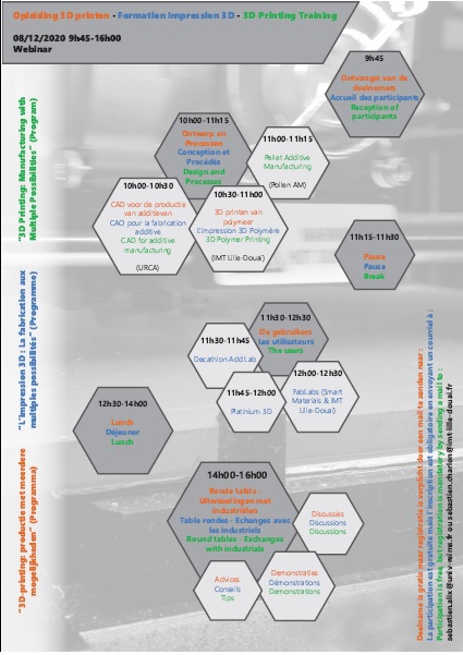 elastoplast2's tweet photo. 3D Printing: Manufacturing with multiple possibilities

3D printing in the field of polymer materials: training focusing on additive manufacturing and practical workshops on 3D machines.

The training is given in French (slides available in English). https://t.co/cp3I6AocVr