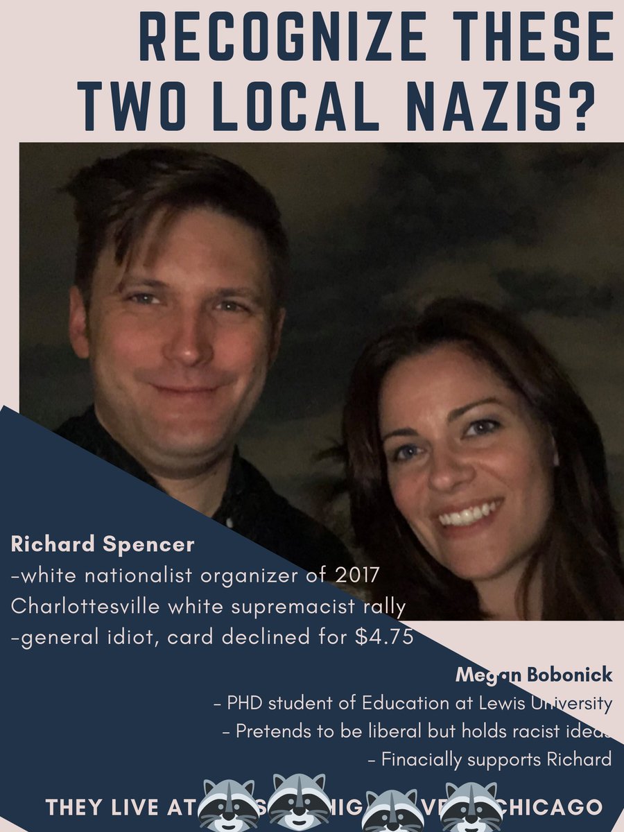 Wishing everyone a good Weds except for the mother of Richard Spencer's latest child, Megan Bobonick!She lives w her folks & his baby in Dyer IN while he lives in Whitefish MT w his mom & children from his marriageHere's a recap of Megan's greatest hits since pursuing Richard