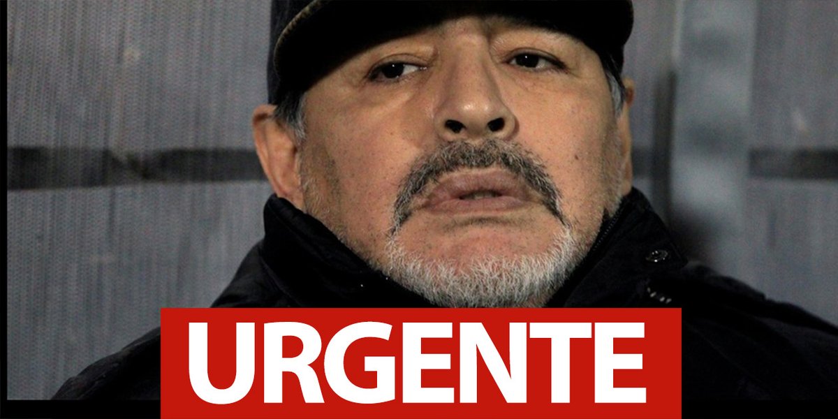 g1's tweet photo. #URGENTE Morre Diego Maradona https://t.co/GGQ7mVRrWa #G1 https://t.co/3pVVIyHoRG