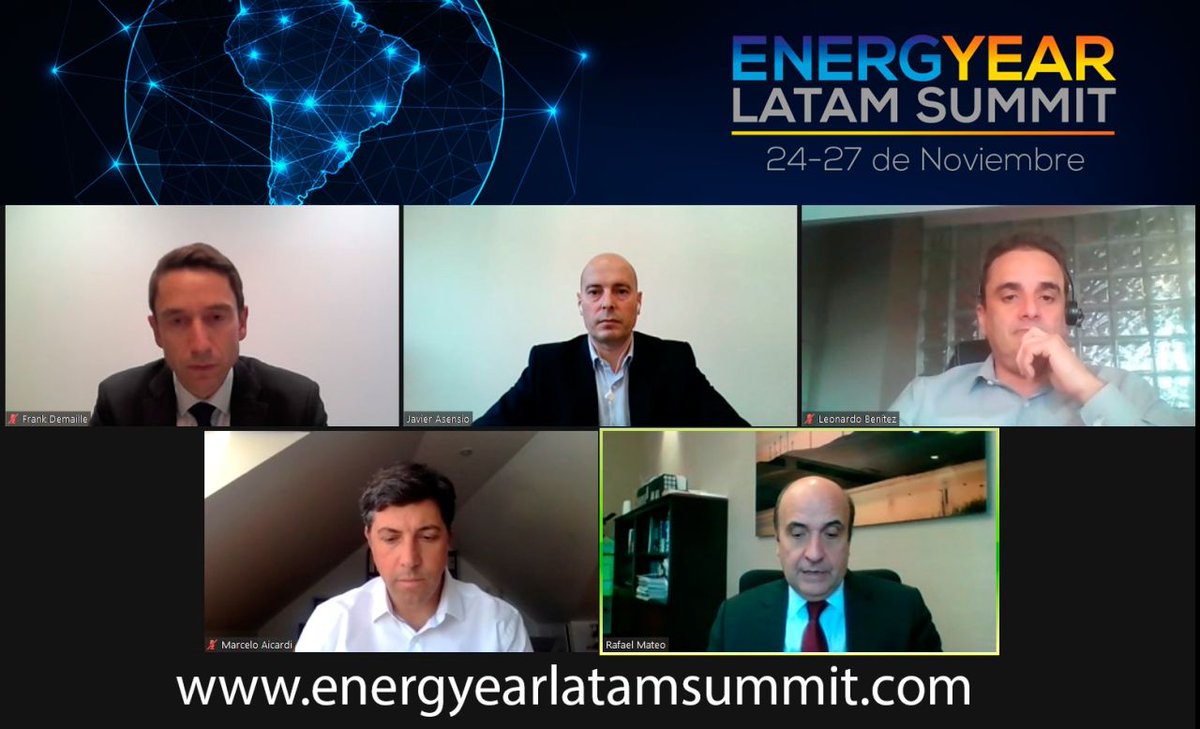 Gracias a <a href="/NRGyear/">Energyear</a> por la invitación para hablar sobre el futuro de nuestra industria junto a un panel tan destacado en el #EnergyearLatamSummit

Siempre es positivo compartir visiones con colegas de otras empresas y estos espacios son ideales para hacerlo.