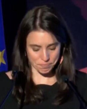 irene montero llorando