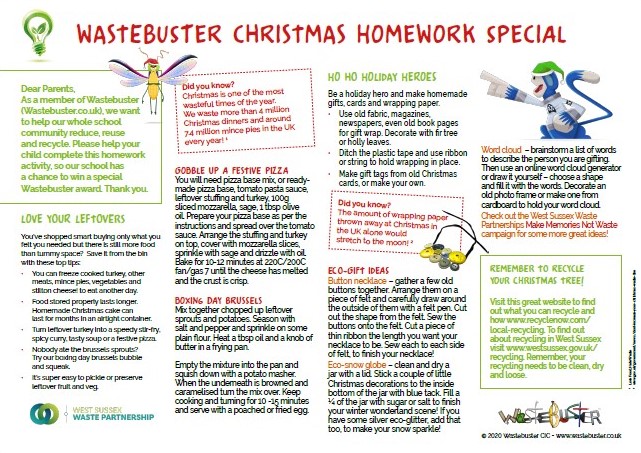 This Christmas, ‘love your leftovers’ and be a holiday hero by making cards, wrapping paper, and even gifts.  Download the Christmas Homework Special. wastebuster.co.uk/Resources/Teac…  @WSrecycles #recycling #christmas #crafts #greenchristmas #sustainablechristmas #makememoriesnotwaste