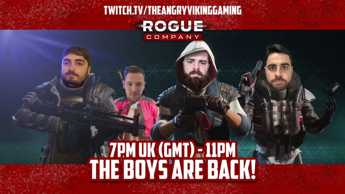 JustJack_Media's tweet photo. IT'S ON TONIGHT! 🔴
Myself, @murpht_ , @PicklesTickled & @fsmztrinity are hitting RoCo tonight on stream! 🔥🔫
Bring on the 40 Bomb's again! I don't think the other guys are ready for tonight!
#RogueCompany #Gaming #Dubs #40bombs #Stream #Twitch #Streaming https://t.co/6z8c59plv9