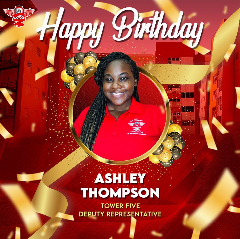 Happy Birthday to our Tower Five Deputy Representative, Ashley Thompson. 

We hope you have an amazing day! 