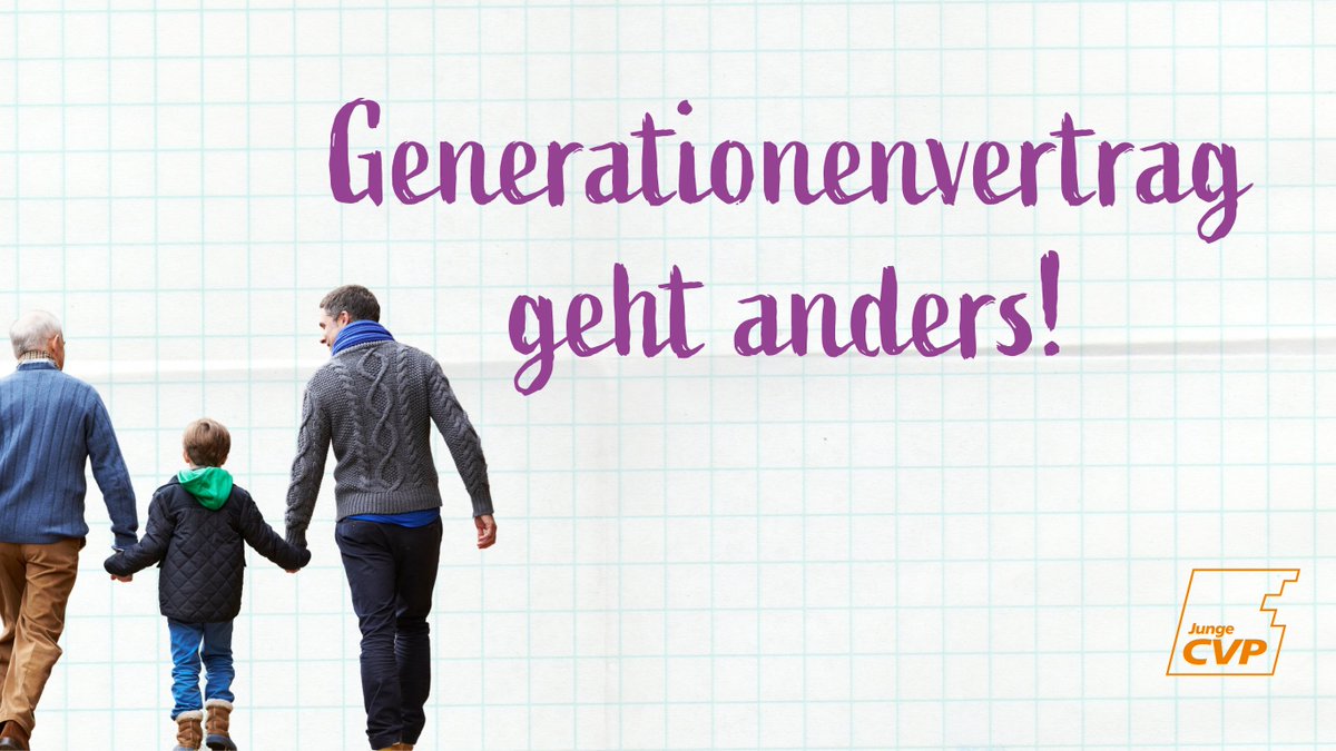 Die #JCVPSchweiz hat kein Verständnis dafür, dass der BR am pauschalen Rentenzuschlag festhält. Diese systemfremde Umverteilung ist stossend, tritt den Generationenvertrag mit Füssen und ist nicht nachhaltig. Unsere MM ➡️ jcvp.ch/2020/11/25/gen…