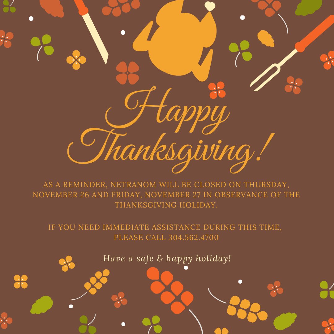 Netranom1's tweet photo. Wishing everyone a safe &amp; Happy Thanksgiving! 🦃 https://t.co/SEdMktkVco