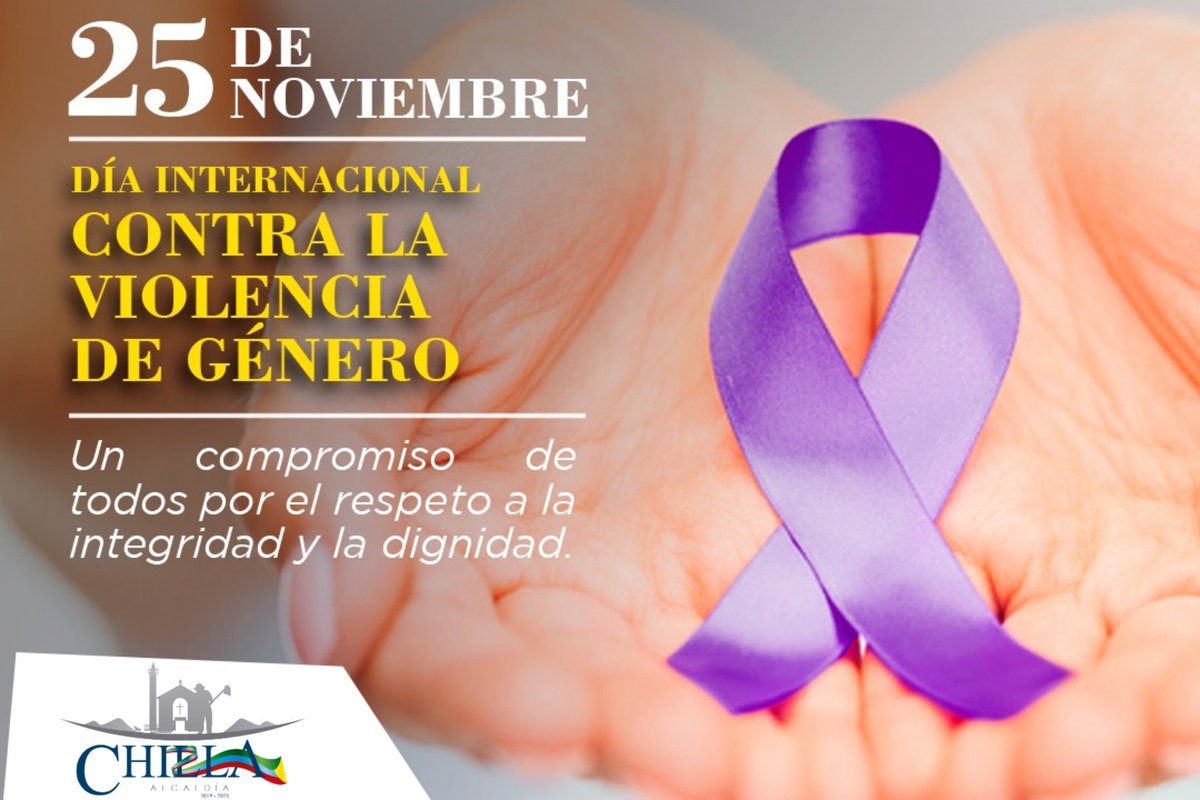 La Alcaldía junto junto a la ciudadanía desea un futuro de igualdad, trabajando sin descanso para erradicar las violencias machistas y garantizar los derechos de todas y todos.

 #DiaContralaViolenciadeGenero #25Nov