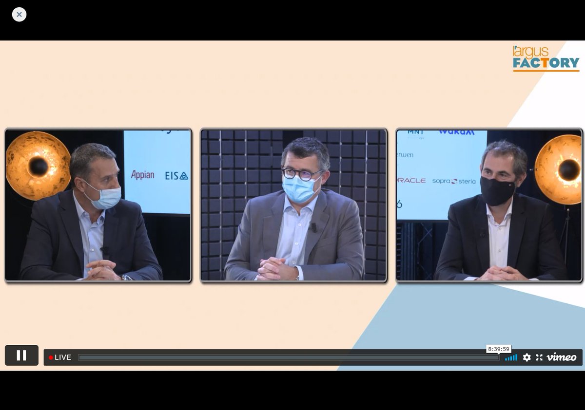 Klesia's tweet image. #NosMétiers 

🎙 Jérôme Sennelier, Directeur des #SI Klesia, intervient à l'#ArgusFactory sur le thème "Transformation des organisations - Plateformes décisionnelles : la #DSI, organe central de la transformation ?"