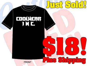 Happy Wednesday morning! We just shipped TWO of these to a client! 

Talk to us today and lets get a t-shirt of your efed character made!

(Shipping on this item says he'll have this in his home in 11 days! He paid 23 dollars and some change for each 1! What a deal!)