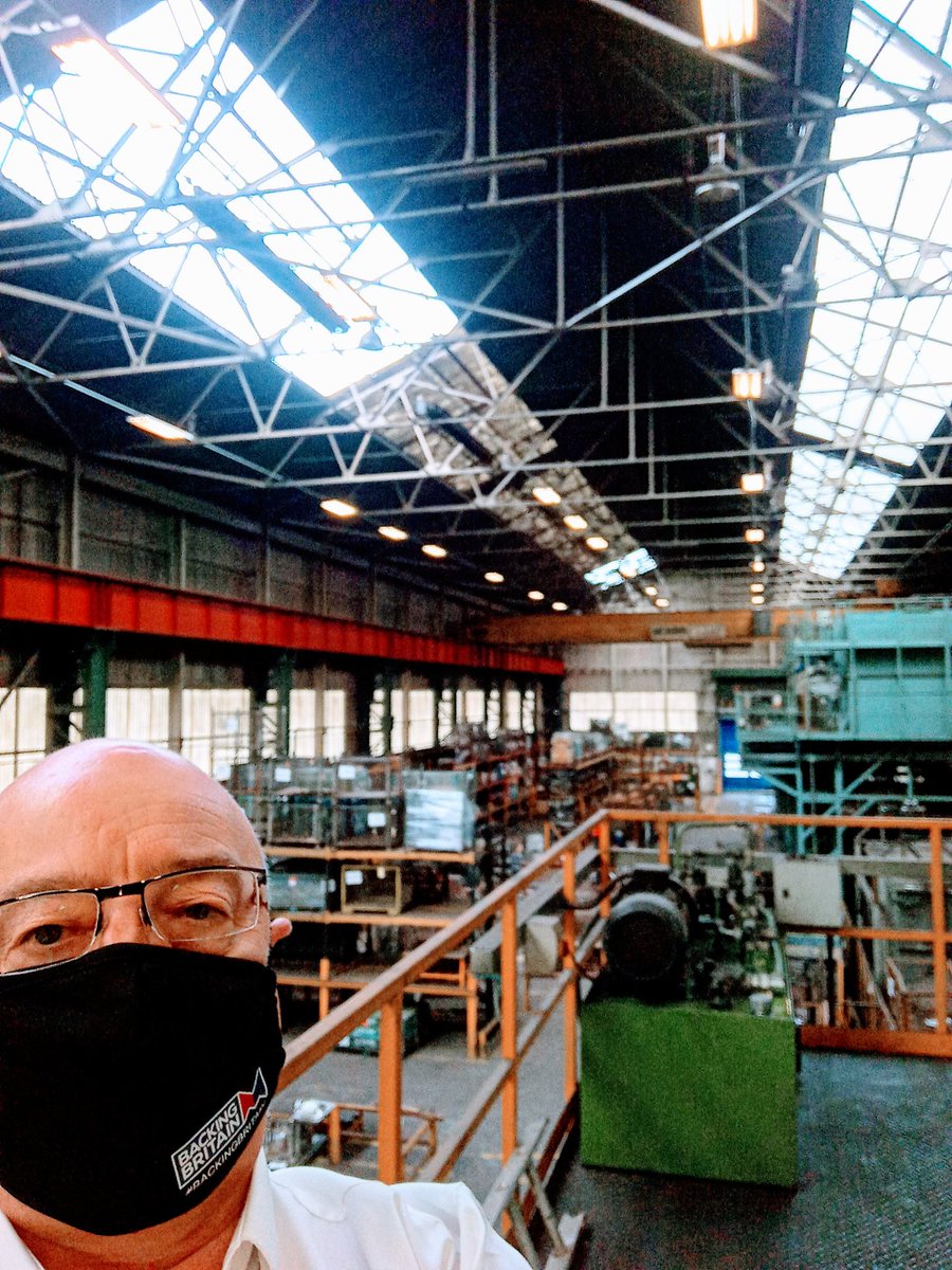 Thanks to the made in group I have my new mask. #backingbritain