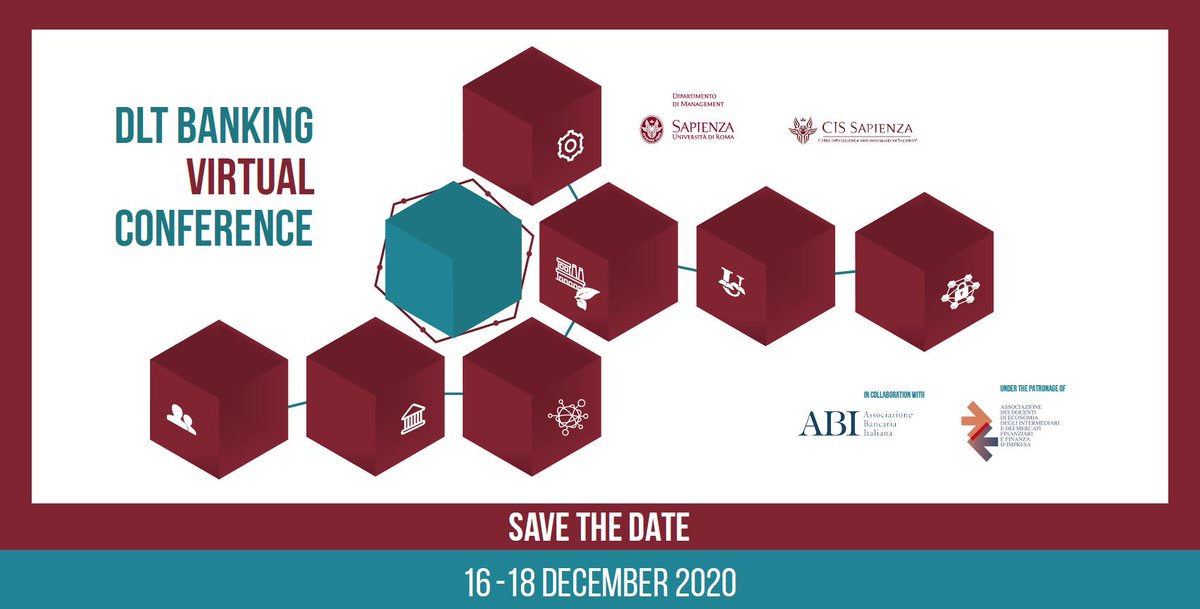 BankingDlt's tweet photo. +++ SAVE THE DATE +++ ONLY 3 WEEKS TO GO +++

Registration now open to ---> https://t.co/1Zr6vmpn22

#DLTConference #DLTSapienza #DLTBanking #DLTpayment #DLT #blockchain #innovation #digitaldisruption #financialinclusion #cbdc #cybersecurity https://t.co/9eX9548VfV
