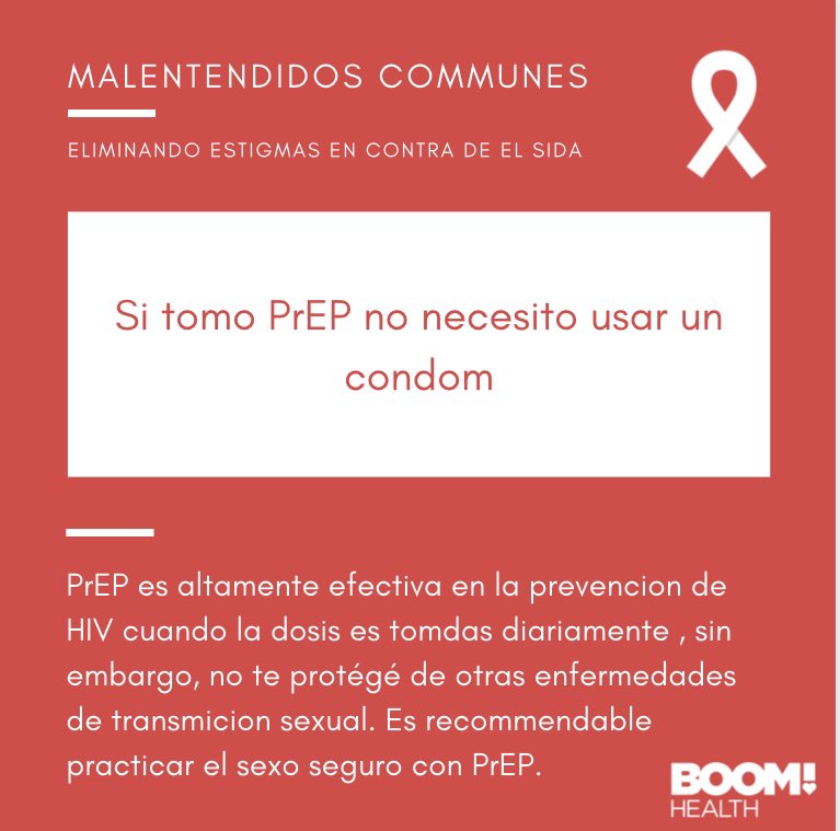 boomhealthnyc's tweet photo. We are counting down the days to World AIDS Day by clearing up some common misconceptions about HIV/AIDS.
#BOOMHealth #worldaidsday #endtheepidemic #nyc #bronx https://t.co/yrcTwgoxSE