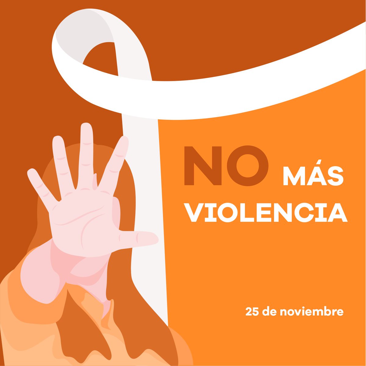 aldea_santa's tweet photo. Día Internacional de la Eliminación de la Violencia contra la Mujer

Se conmemora anualmente el 25 de noviembre para denunciar la violencia que se ejerce sobre las mujeres en todo el mundo y reclamar políticas para su erradicación. 

Nos sumamos desde nuestro lugar. #Basta https://t.co/fiA27I9bpt