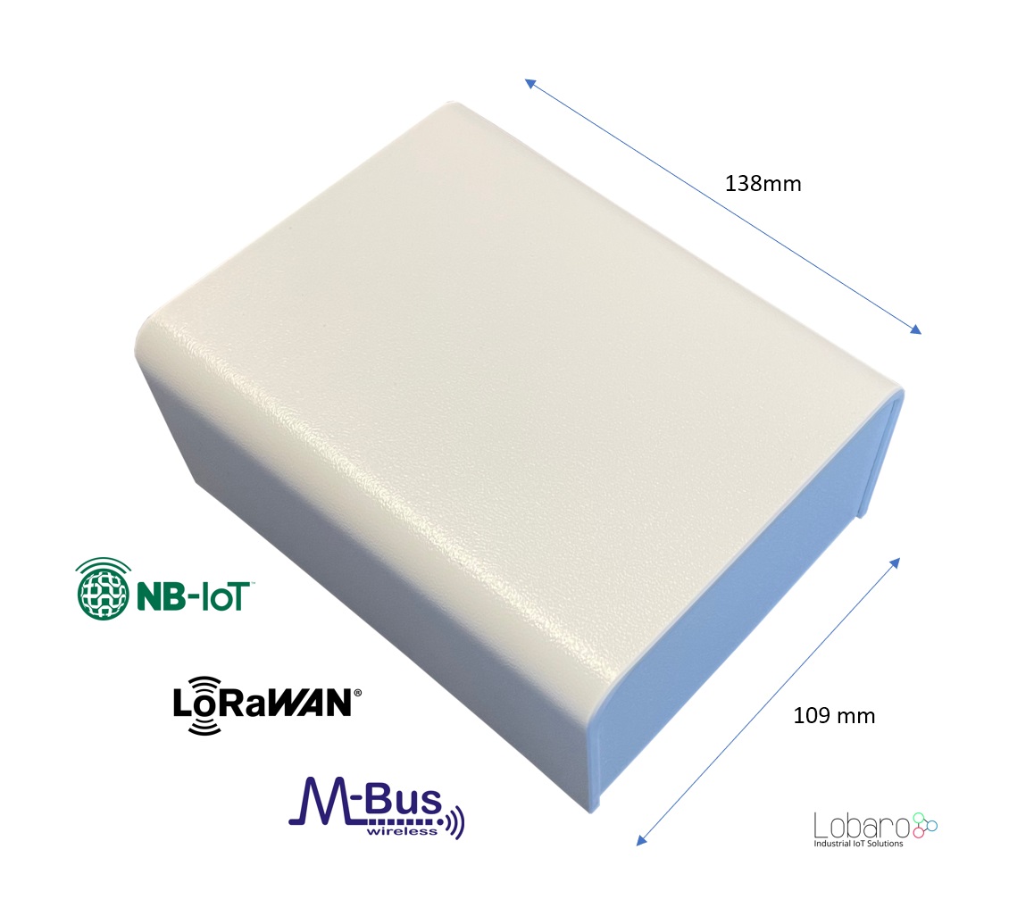For our standard IP67 outdoor housings a visually more appealing design cover is now available! Allows inconspicuous installations of our #LoRaWAN and #NBiot wireless M-Bus gateway / range extender products.